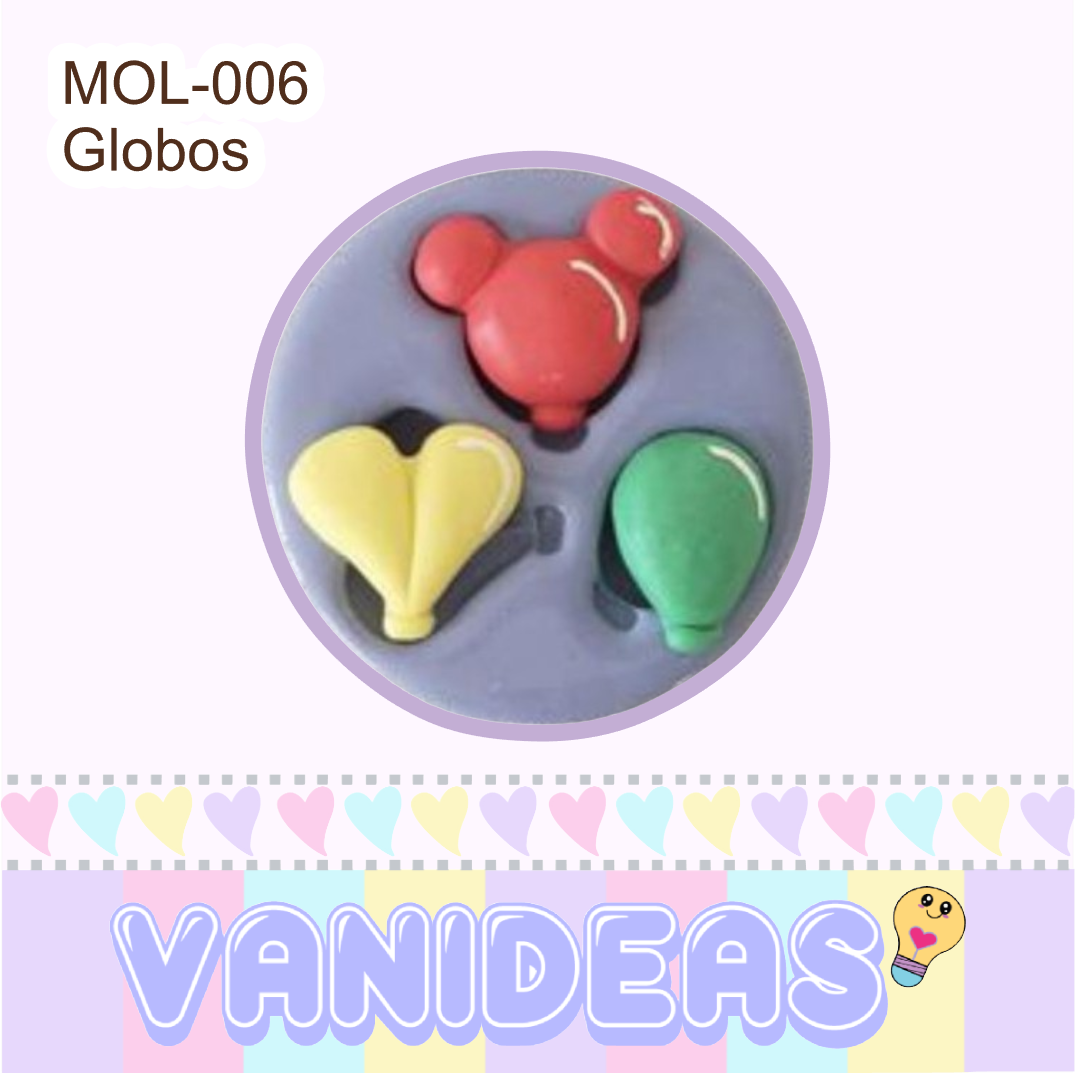 Molde 006 - Globos