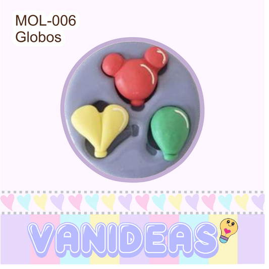 Molde 006 - Globos