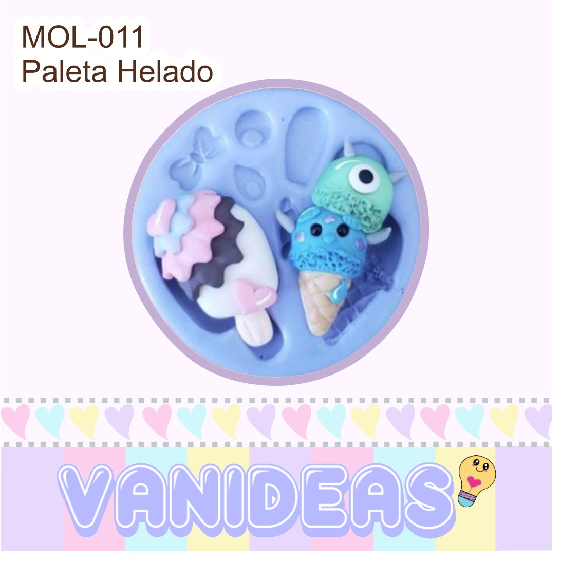 Molde 011 - Paleta Helado