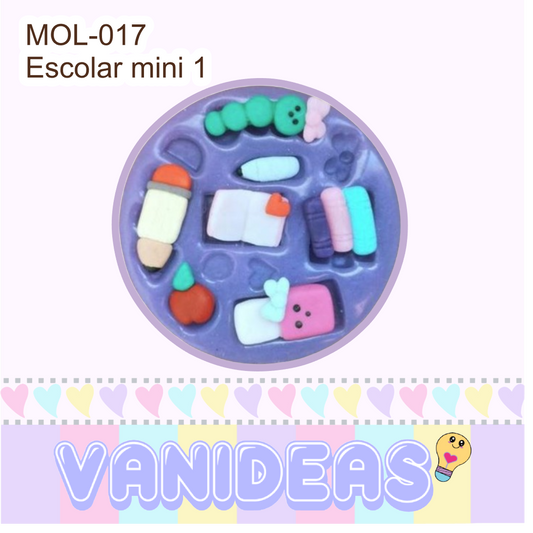 Molde 017 - Escolar mini