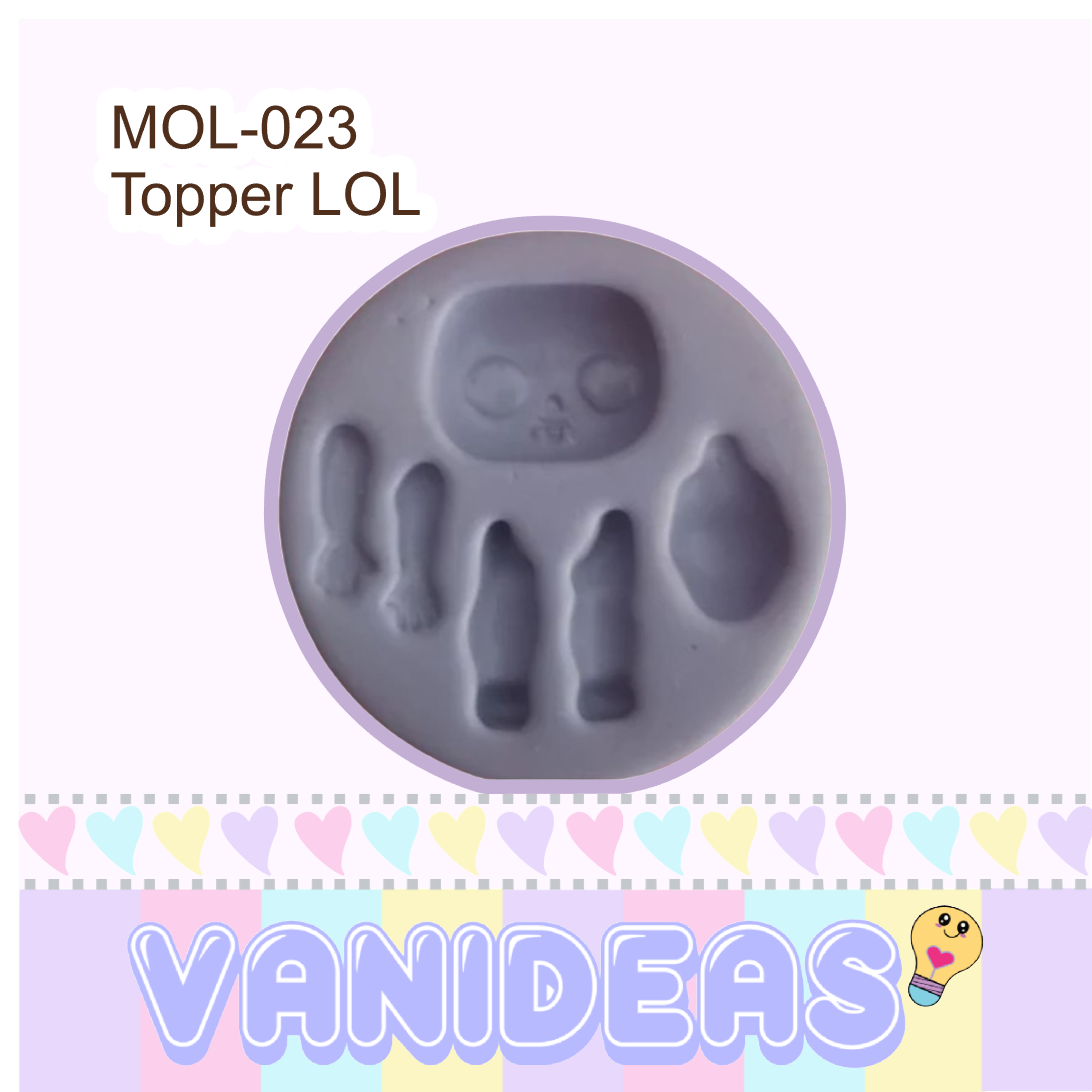 Molde 023 - Topper LOL