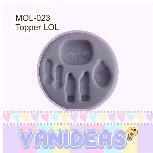 Molde 023 - Topper LOL