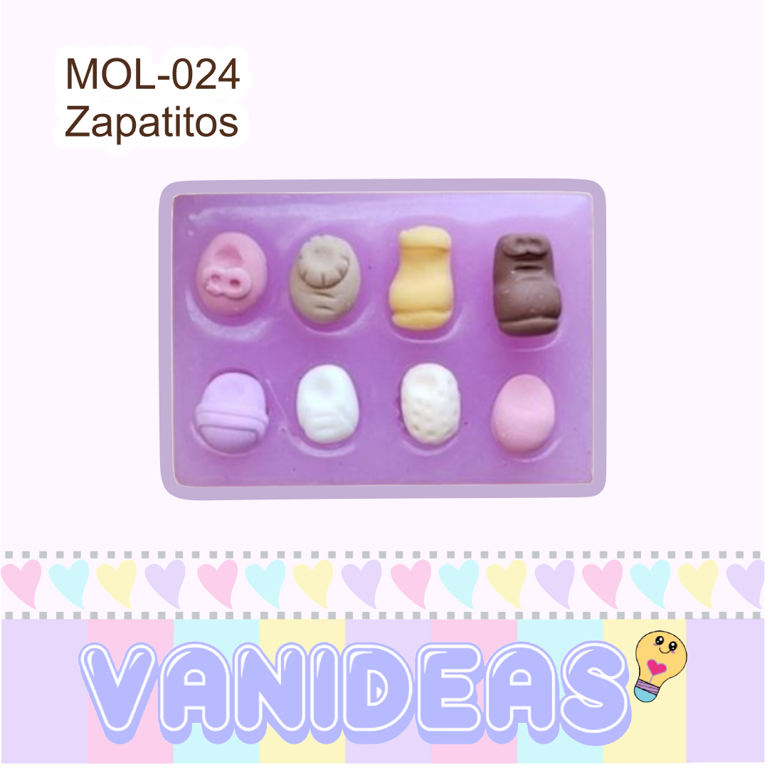 Molde 024 - Zapatitos