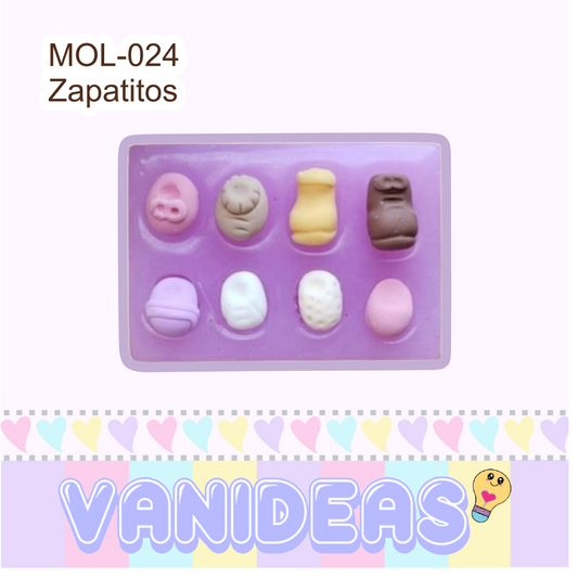 Molde 024 - Zapatitos