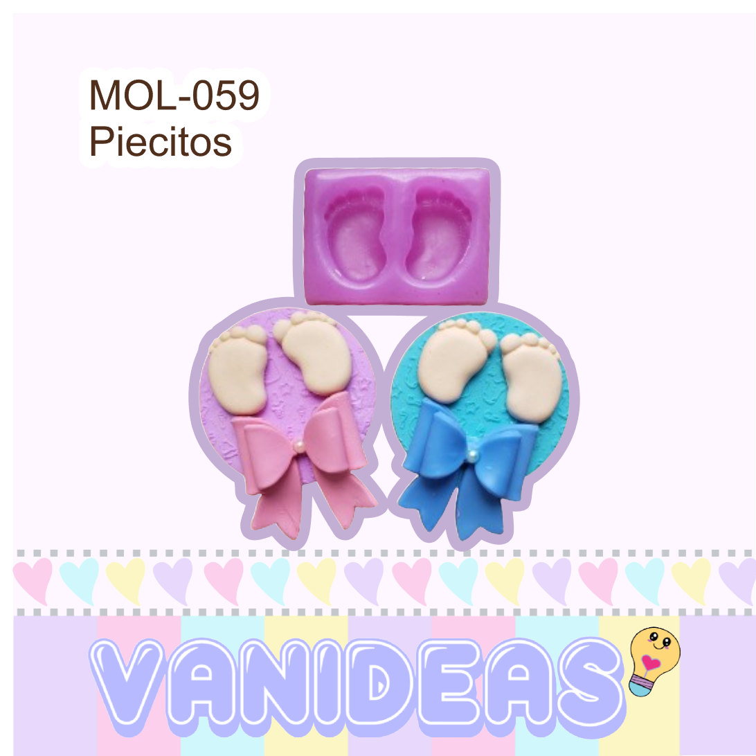 Molde 059 - Piesitos