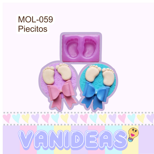 Molde 059 - Piesitos