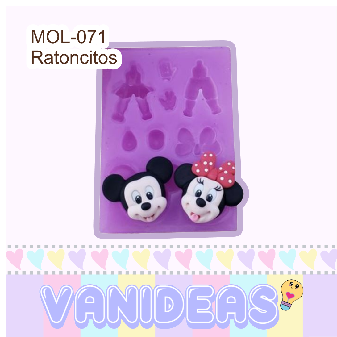 Molde 071 - Ratoncitos