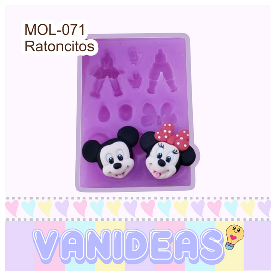 Molde 071 - Ratoncitos