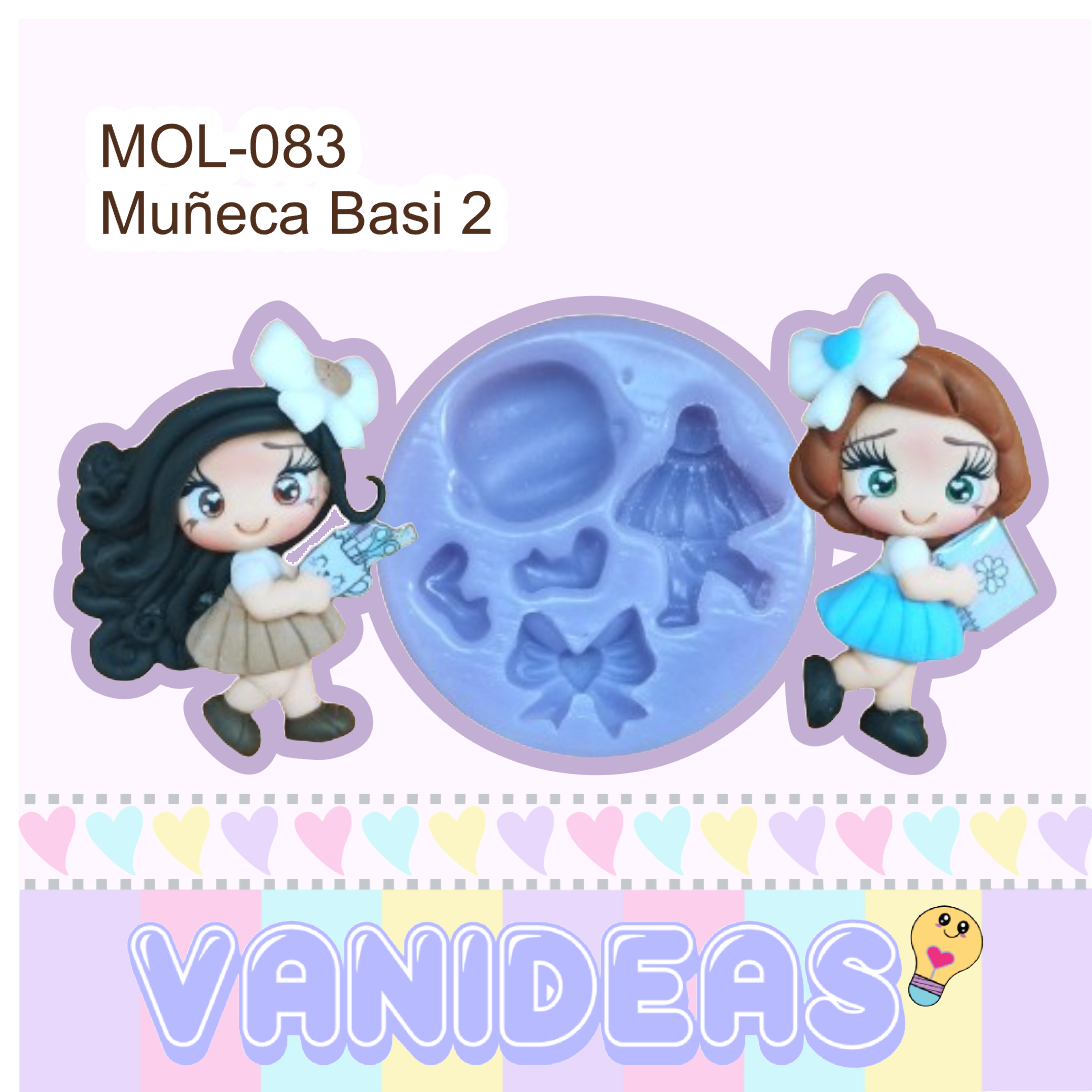 Molde 083 - Muñeca Basi 2