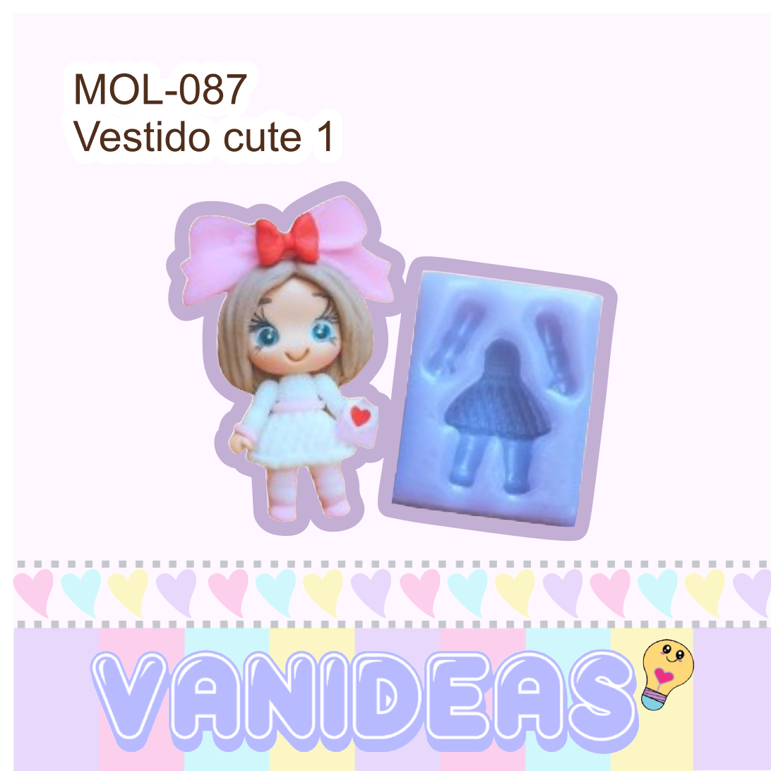 Molde 087 - Vestido cute 1