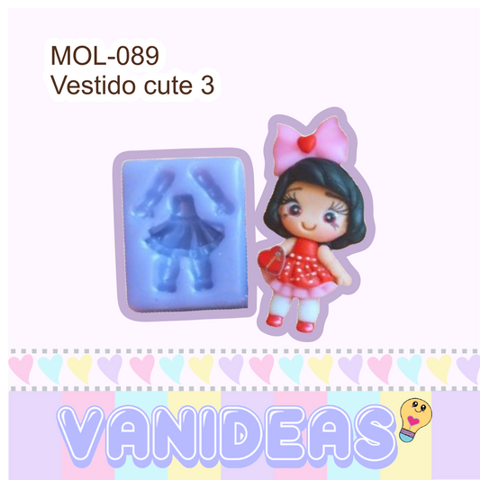 Molde 089 - Vestido cute 3