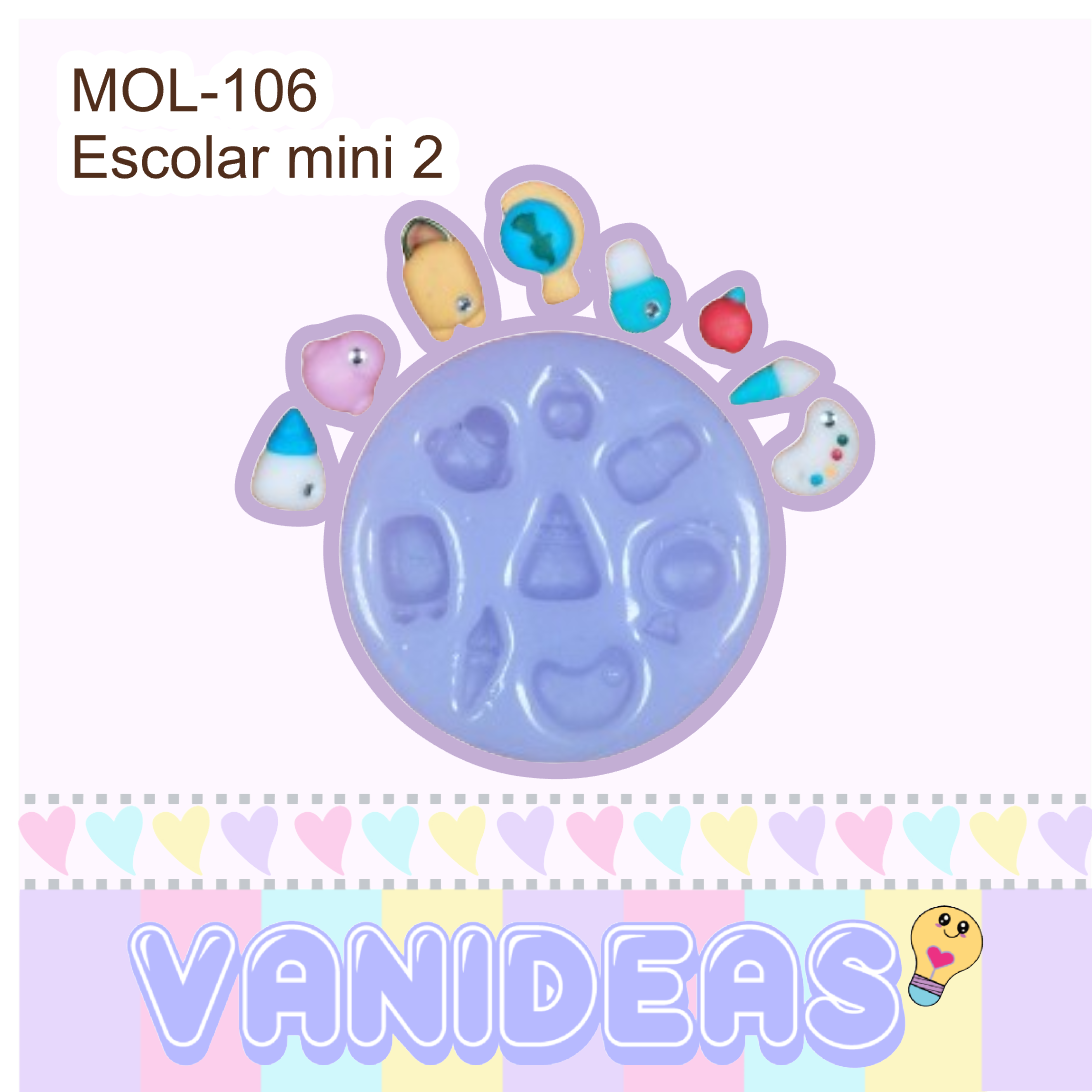 Molde 106 - Escolar mini 2