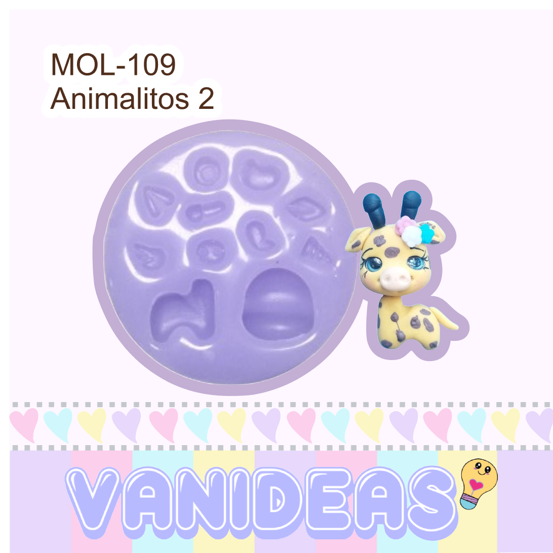 Molde 109 - Animalitos 2