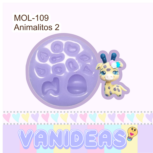 Molde 109 - Animalitos 2