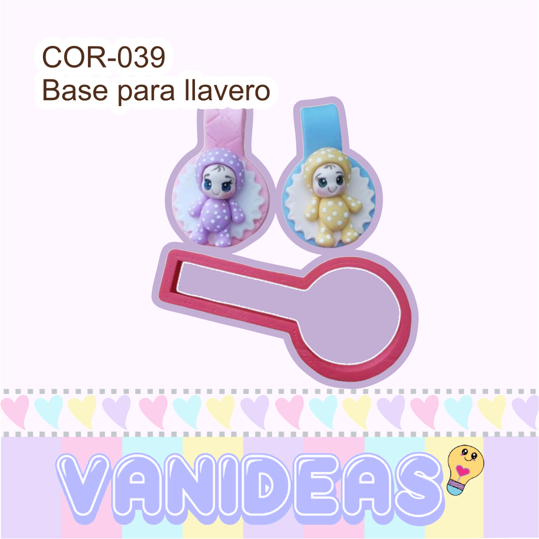 COR039 - Base para llavero