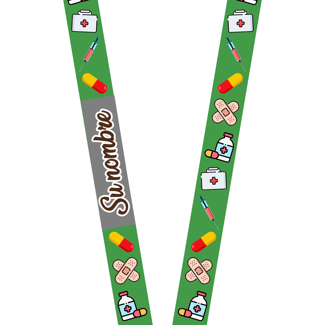 Lanyard de Profesiones - Enfermería 4