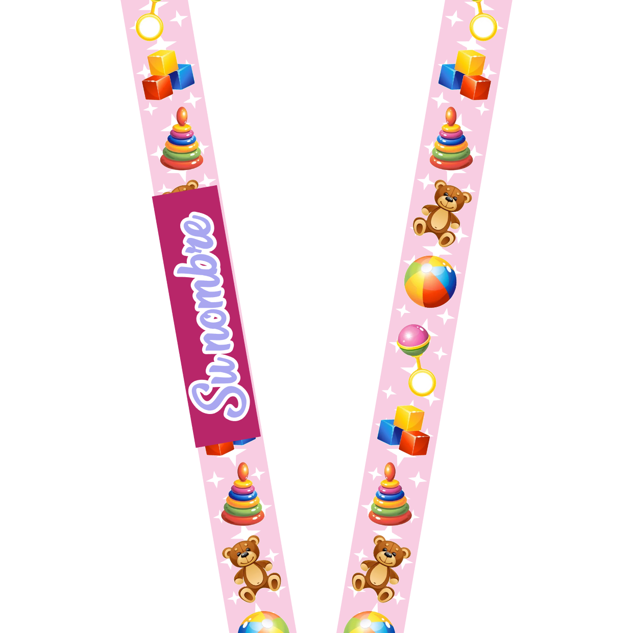 Lanyard de Profesiones - Estimulación Temprana 1