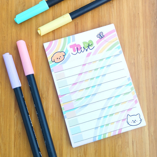 To Do List Rainbow pets - TDL002