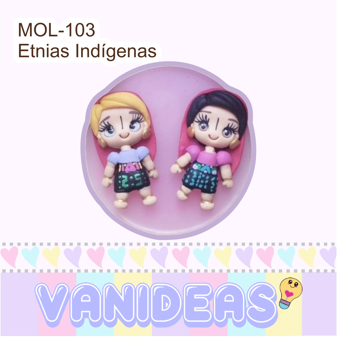 Molde 103 - Etnias indígenas