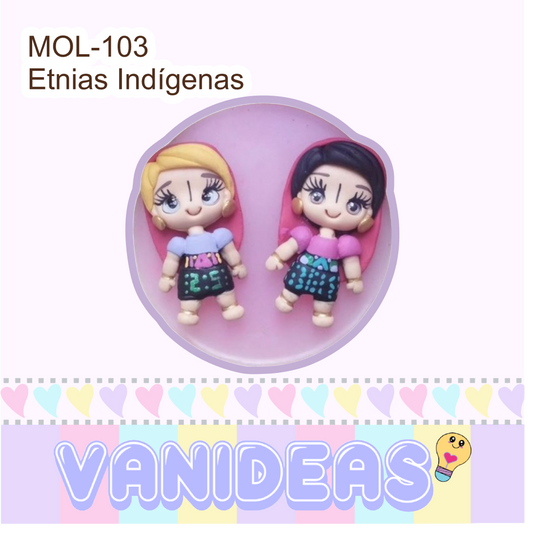 Molde 103 - Etnias indígenas