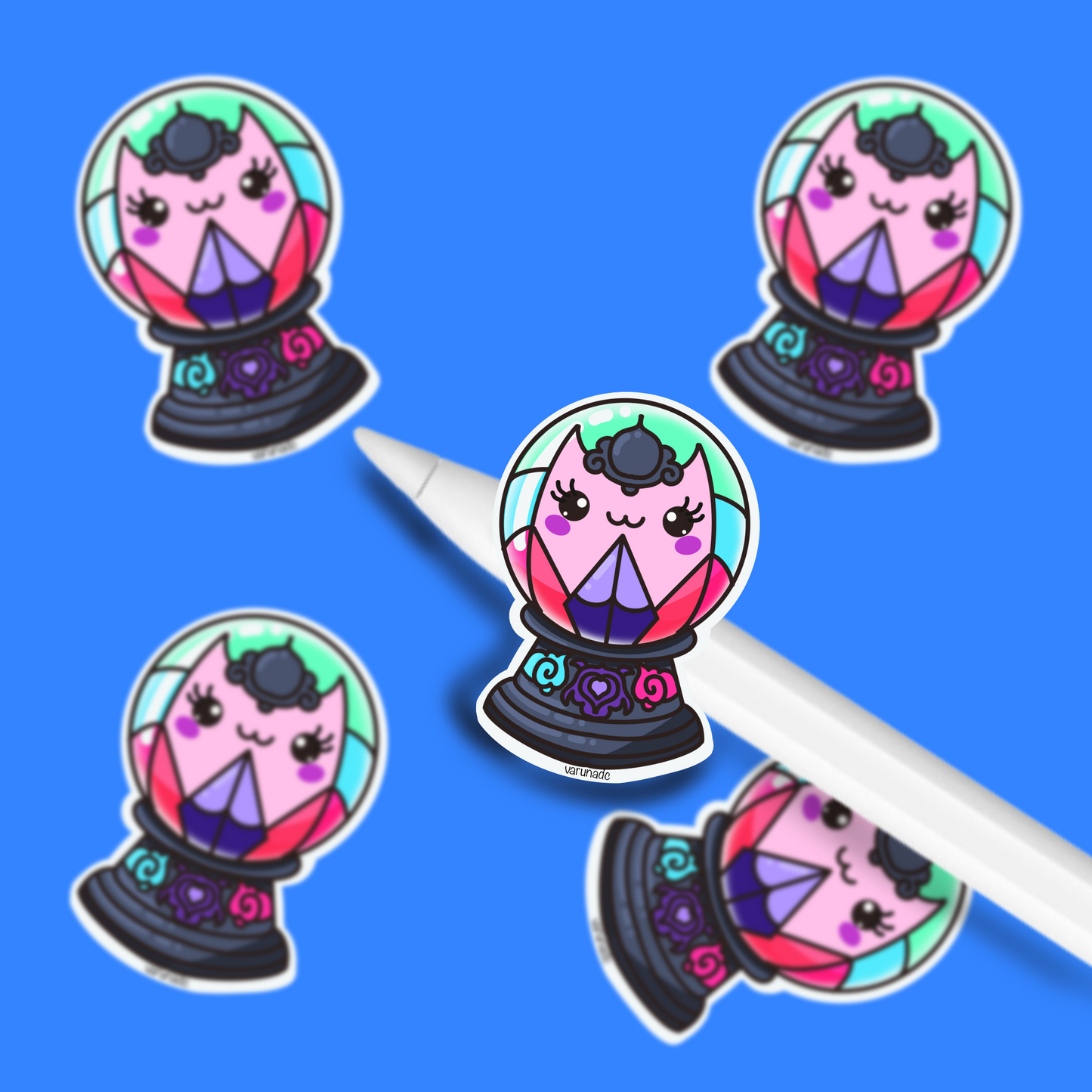 Die cut sticker - Crystal Ball