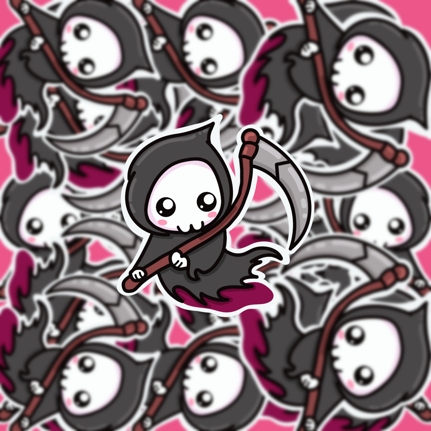 Die cut sticker - Reaper 2