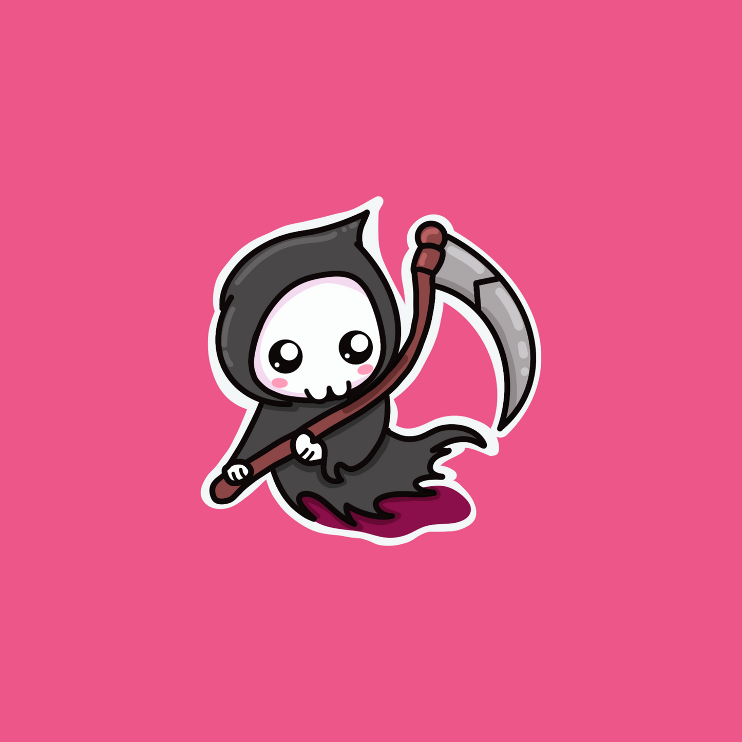 Die cut sticker - Reaper 2