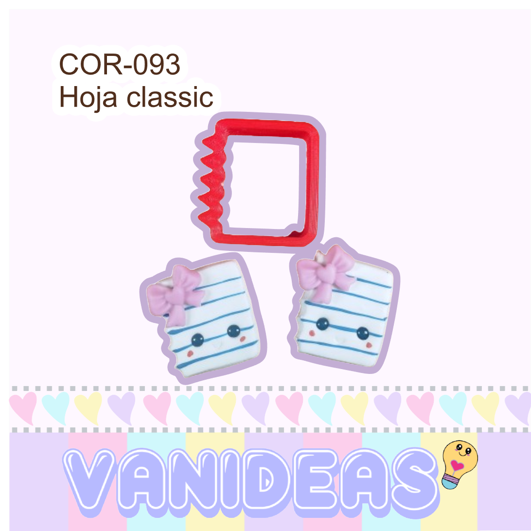 COR093 - Hoja classic