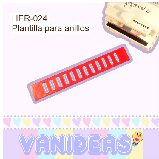 Plantilla para anillos