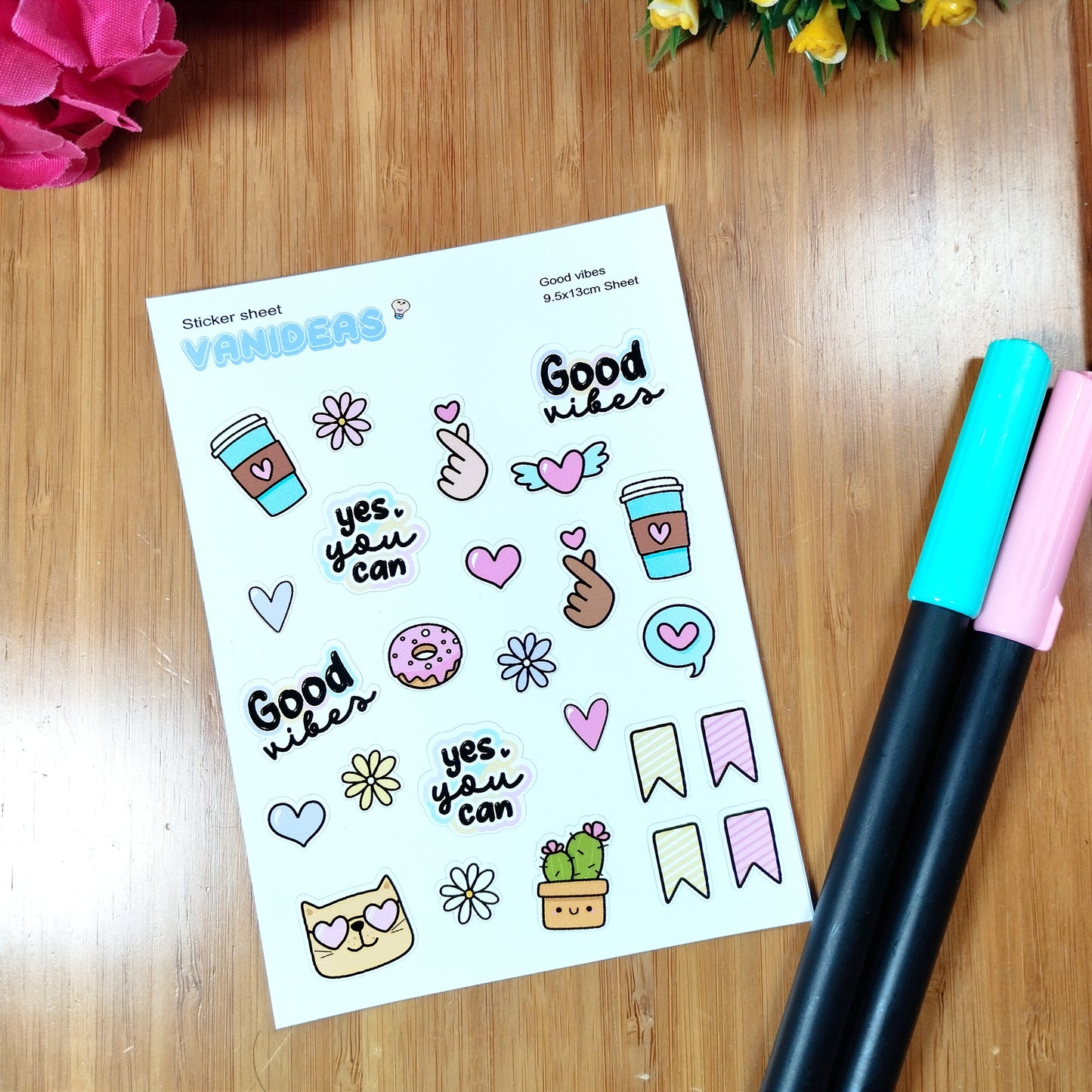 Sticker sheets - Good vibes